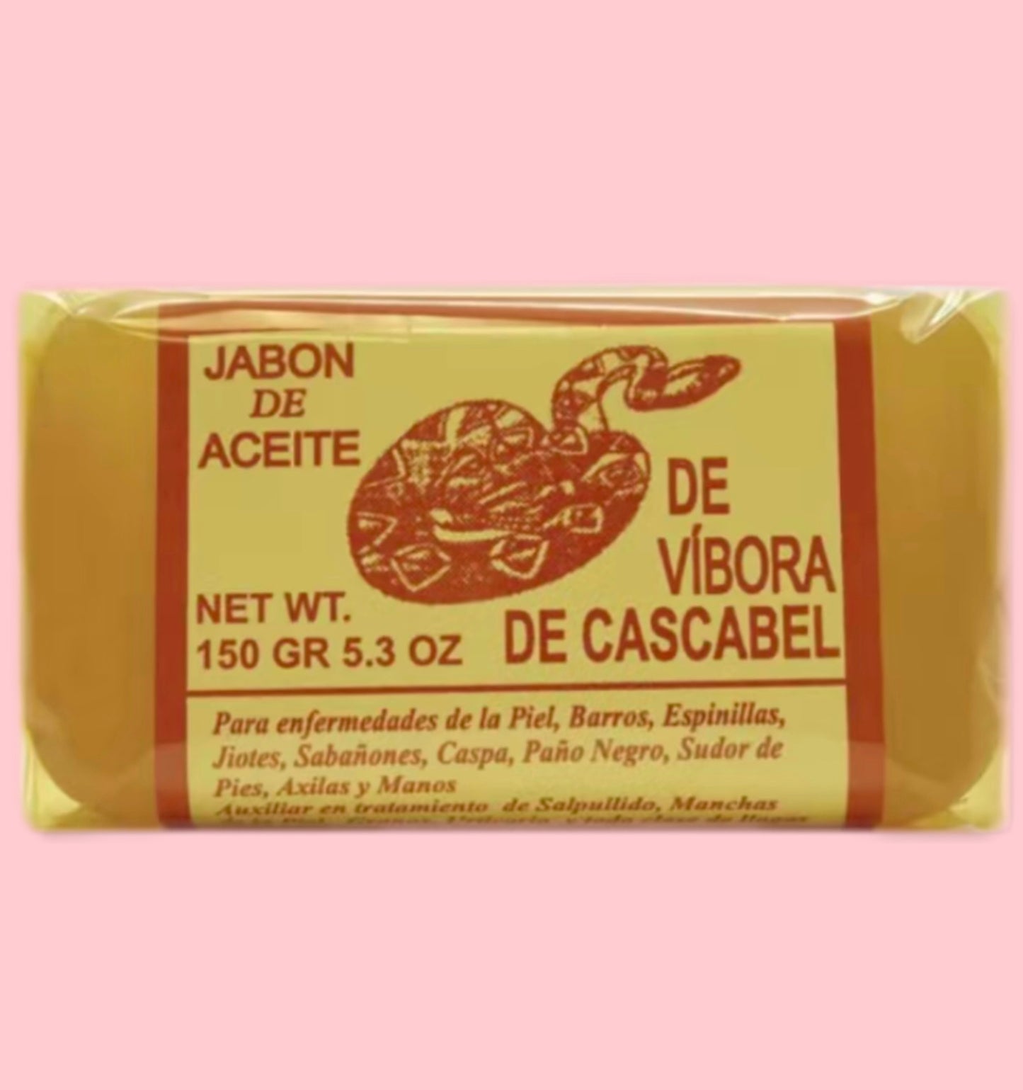 jabon de Vìbora de cascabel